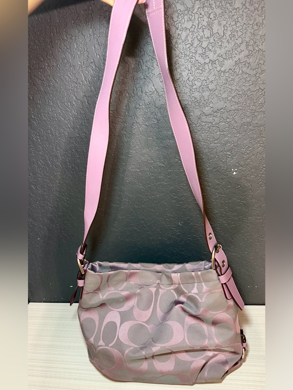 Coach Signature Shoulder Bag - Picture 6 of 6